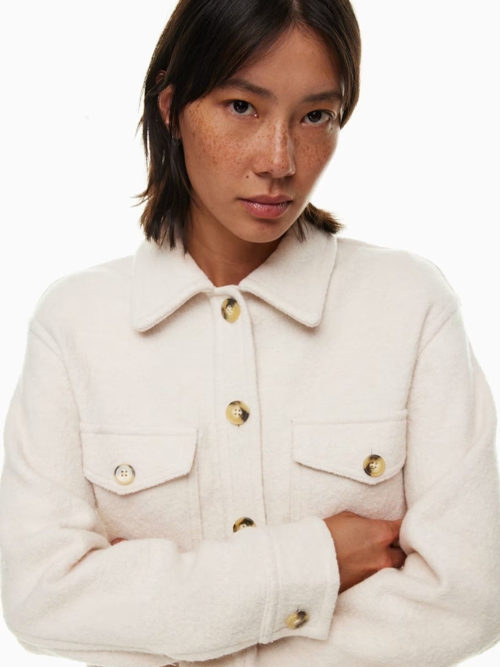 Aritzia Wilfred Jacket Merino Wool